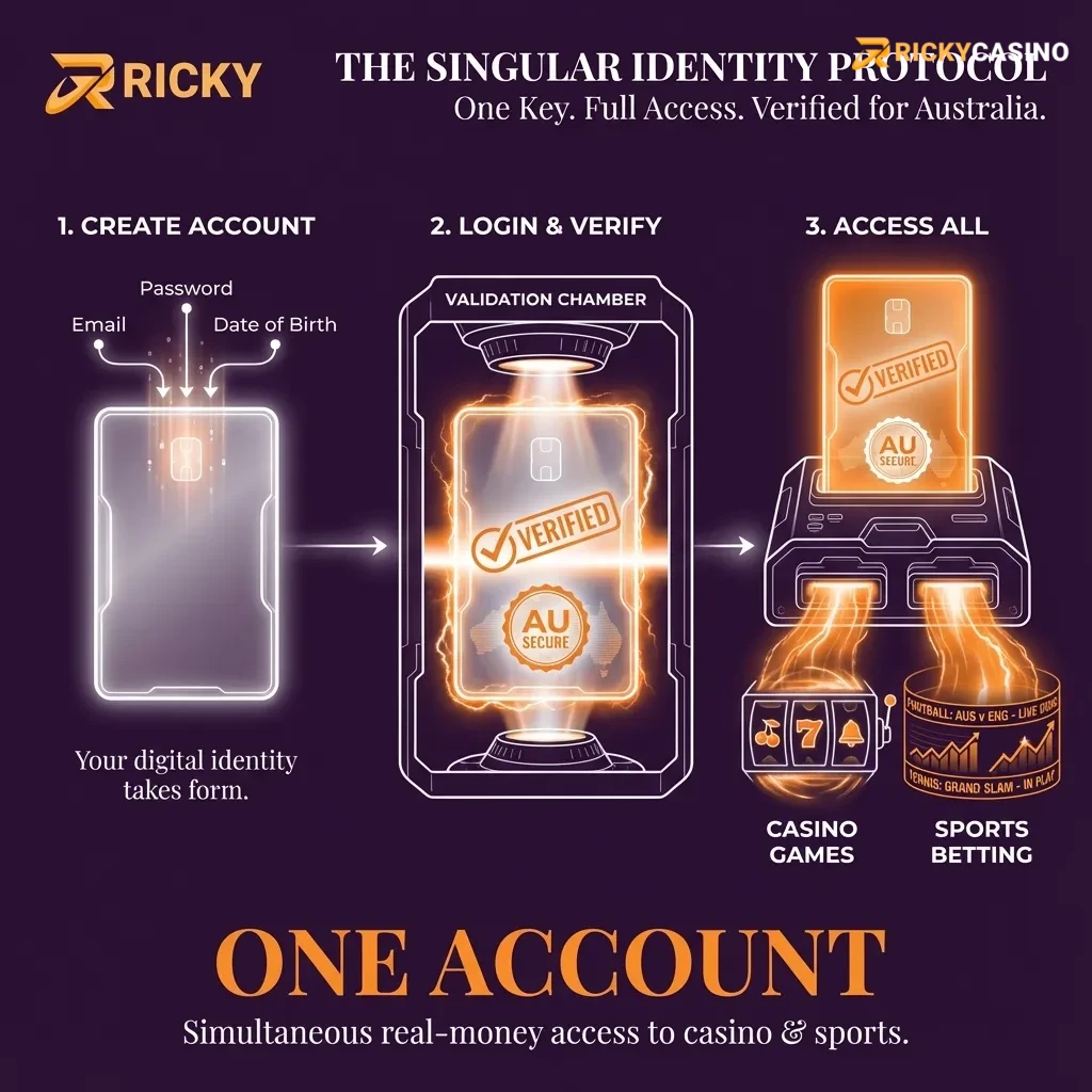 Ricky Casino registration requirements for Australian players